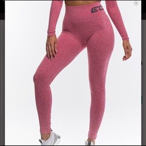 Arise comfort leggings (red/pink)